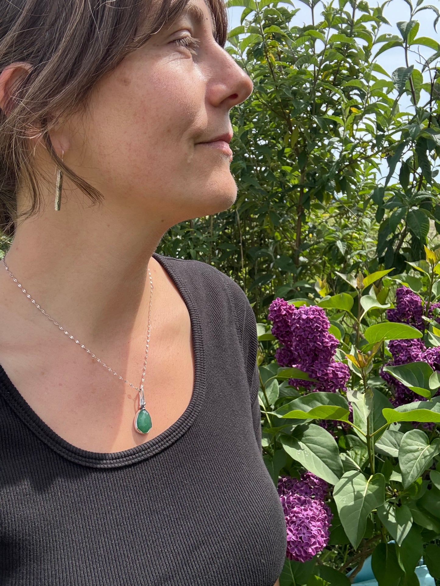 Aventurine necklace