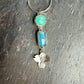 Amazonite and apatite necklace