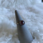 Gemstone stacker ring- size 9.25- strawberry quartz