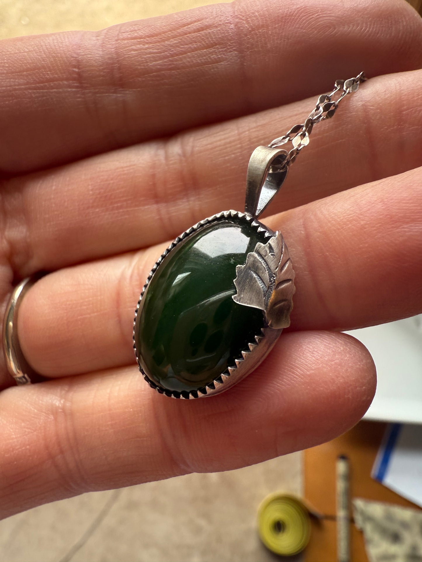 Jade necklace