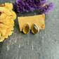 Mexican amber teardrop earrings #2