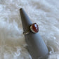 Gemstone stacker ring- size 10.5- sunstone