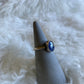 Gemstone stacker ring- size 9.5- tanzanite