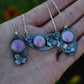Dogwood blossoms and phosphosiderite pendant # 3